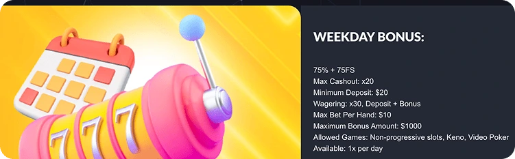 Weekday Wins